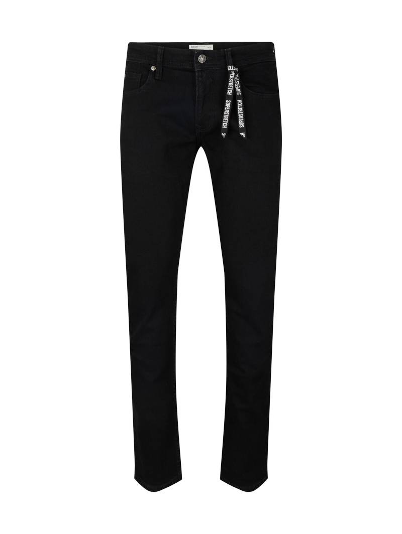 Denim Tom Tailor - TTPIERS SLIM Superstretch Jeans black denim - Gr. - 36/32 von Denim Tom Tailor