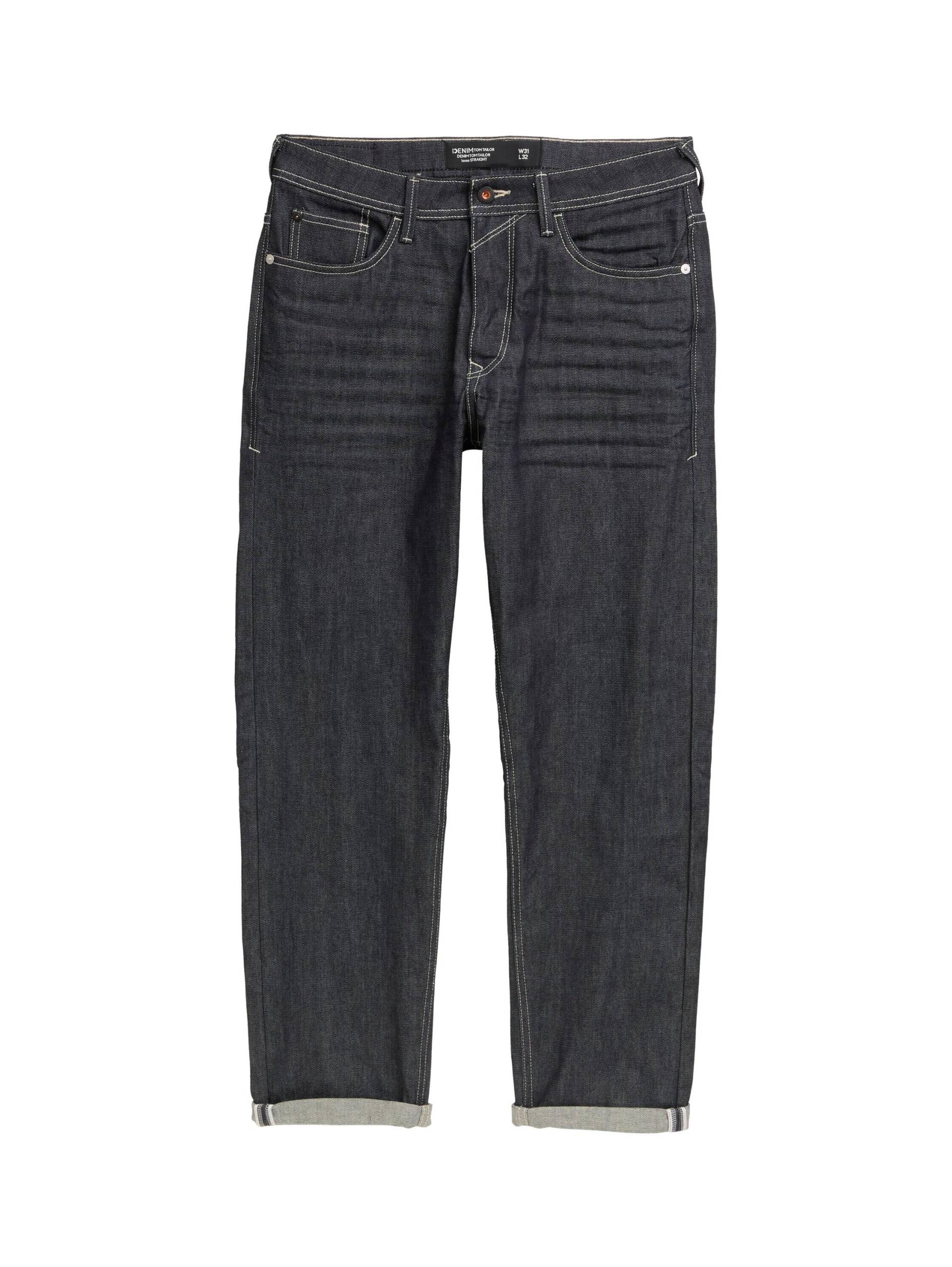 Denim Tom Tailor - TTWAYLEN RELAXED Jeans clean raw blue denim - Gr. - 32/34 von Denim Tom Tailor