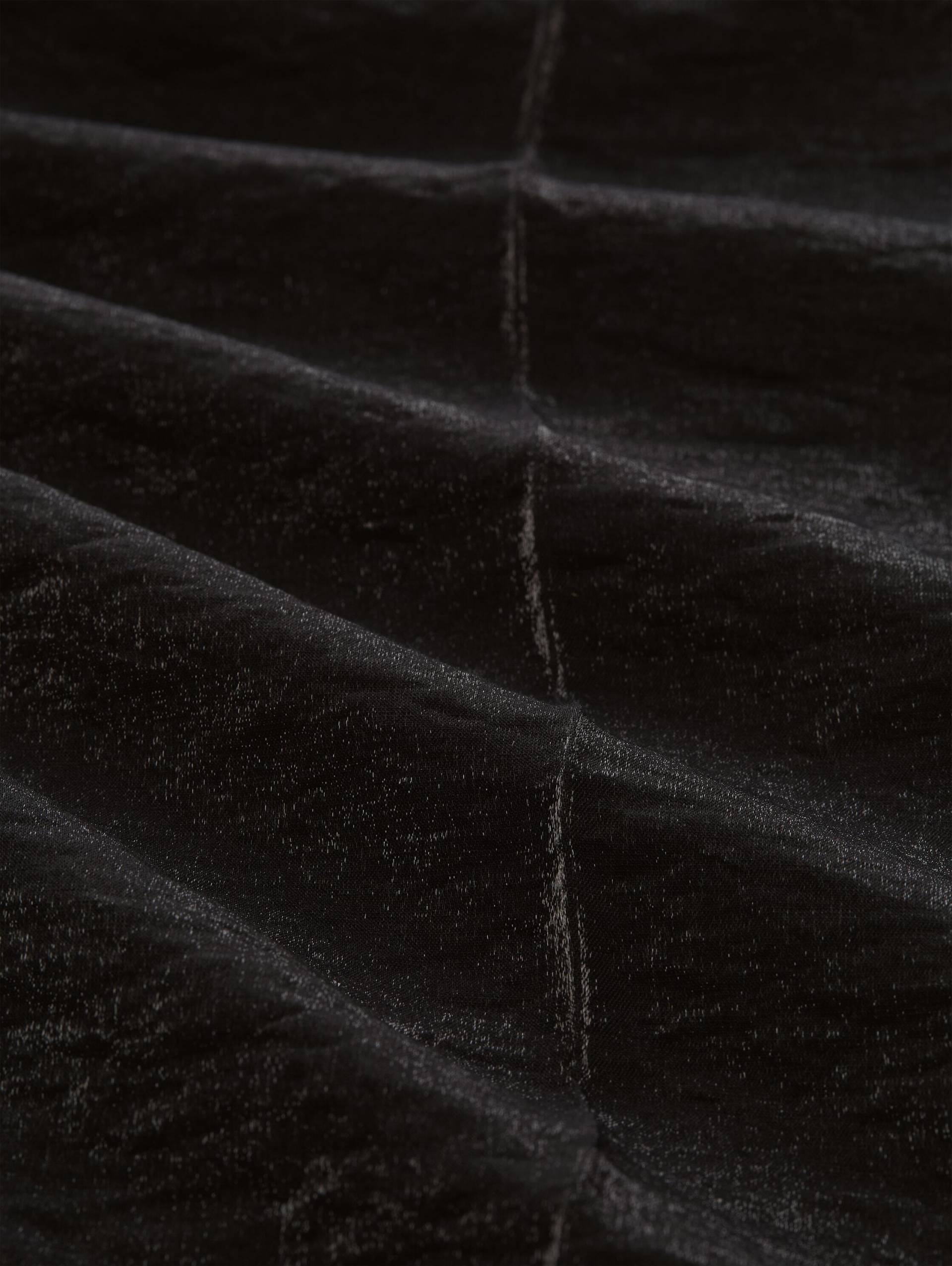 Denim Tom Tailor - Wide Leg Fit Palazzo Hose deep black - Gr. - XS von Denim Tom Tailor