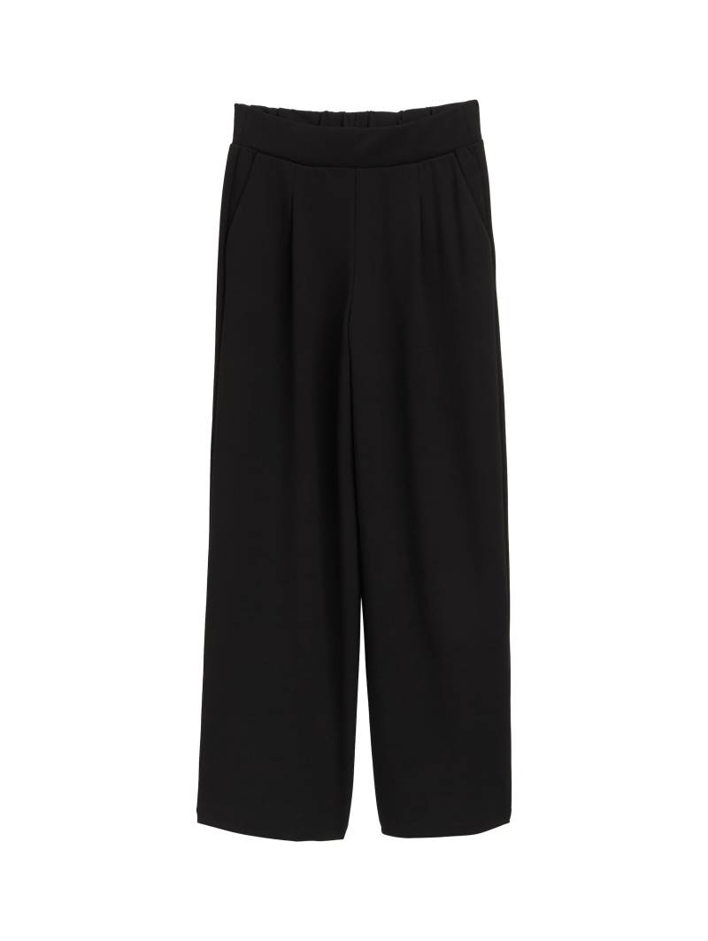 Denim Tom Tailor - Wide Leg Hose deep black - Gr. - M von Denim Tom Tailor