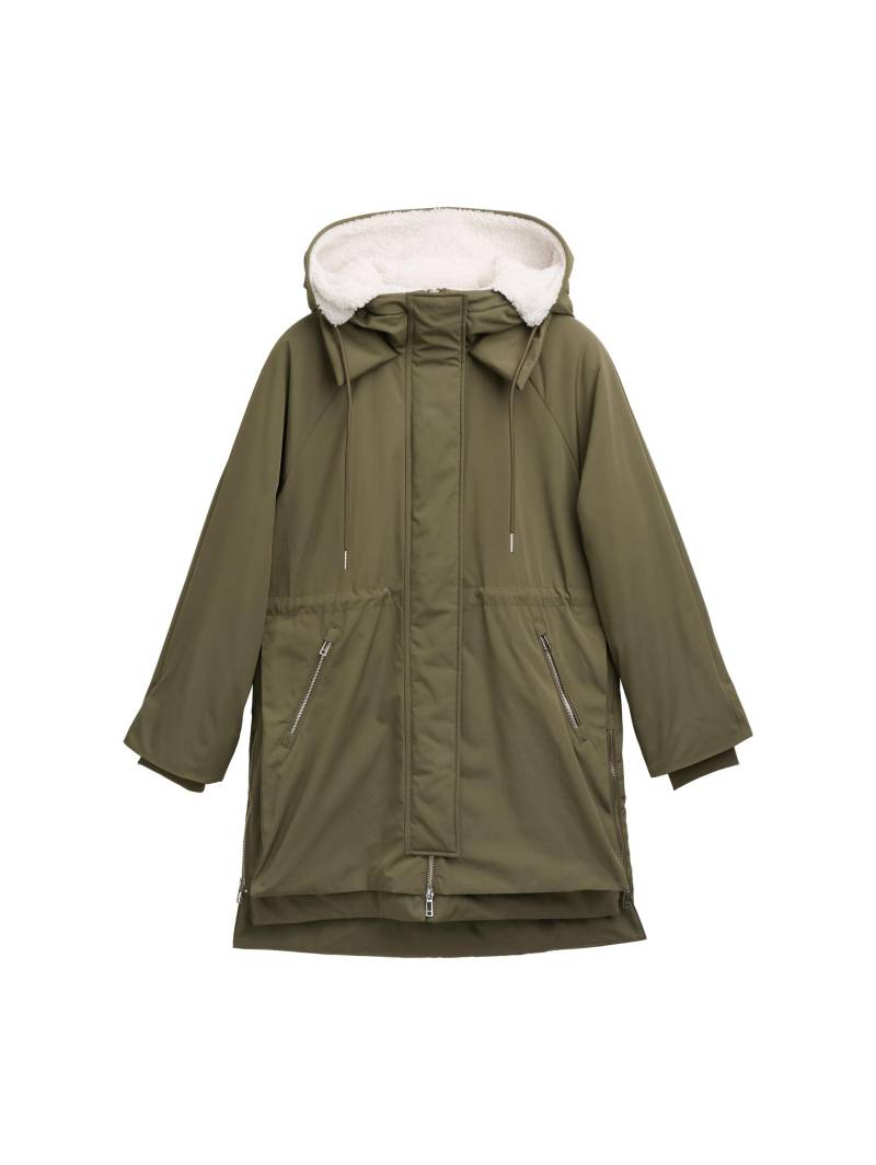 Denim Tom Tailor - Winter Parka mit Kapuze grape leaf green - Gr. - L von Denim Tom Tailor