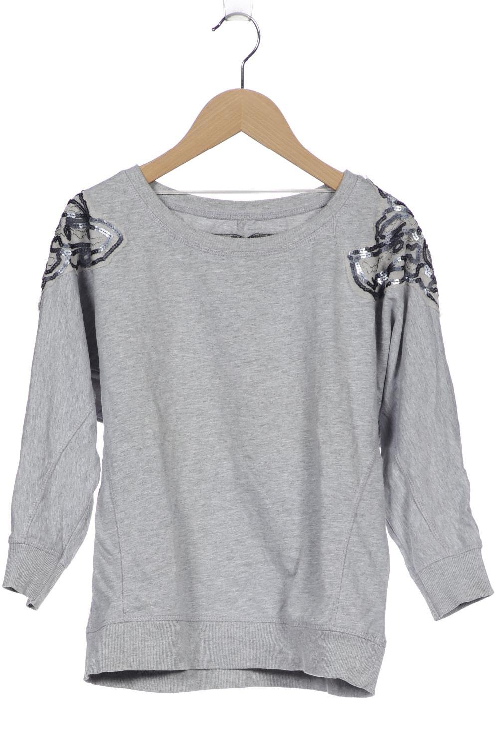 Denim & Co. Damen Sweatshirt, grau von Denim & Co.