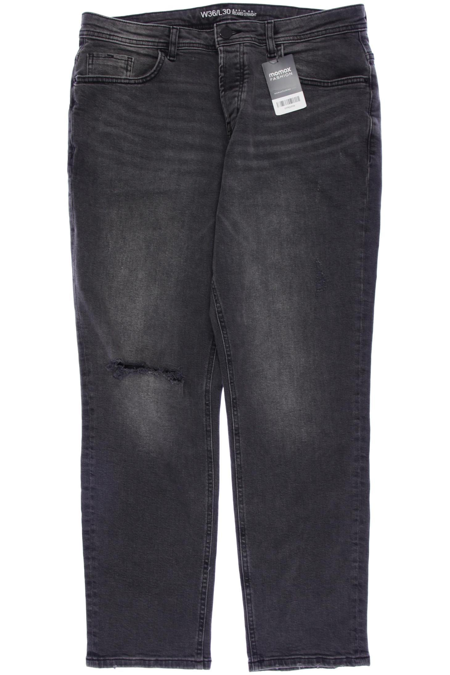 Denim & Co. Herren Jeans, grau von Denim & Co.