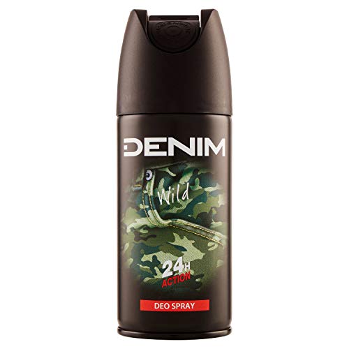 Denim Deodorant für Herren, Wild - 1 Stück von Denim