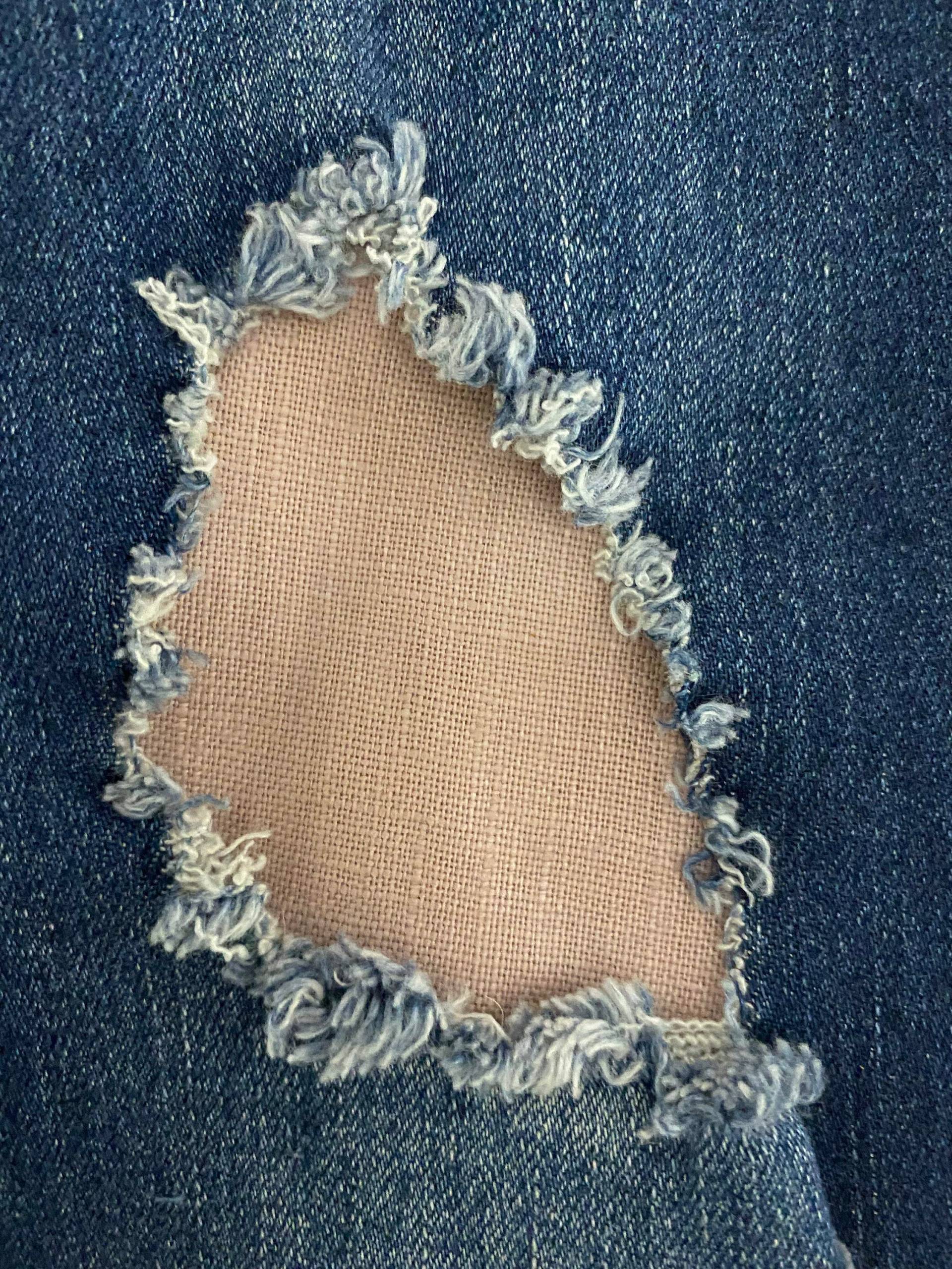 Blush Leinen Patch, Aufnäher Für Jeans, Patches Aufbügelbare Patches, Handgemacht von DenimPineapple