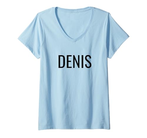 Damen Denis T-Shirt mit V-Ausschnitt von Denis