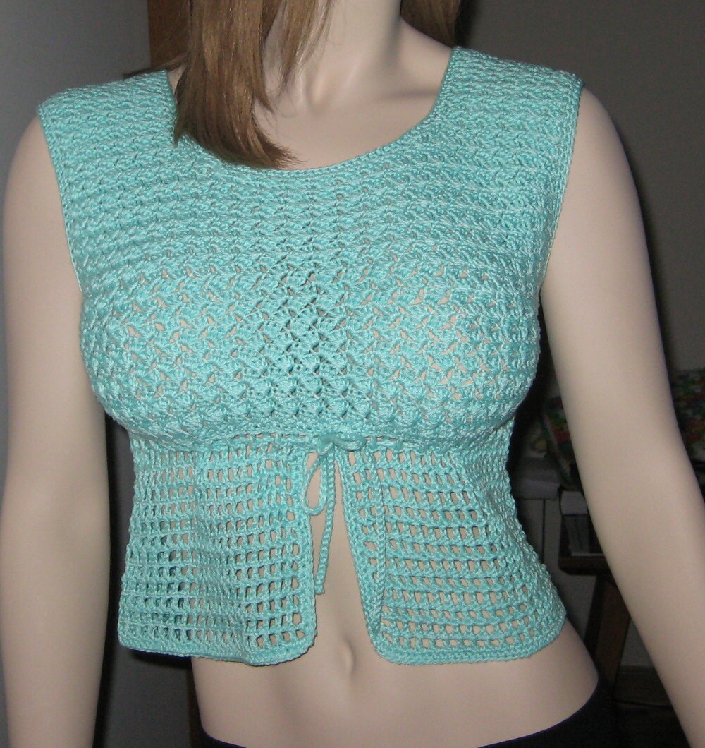 Gehäkelte Tank-Top von DeniseBlack