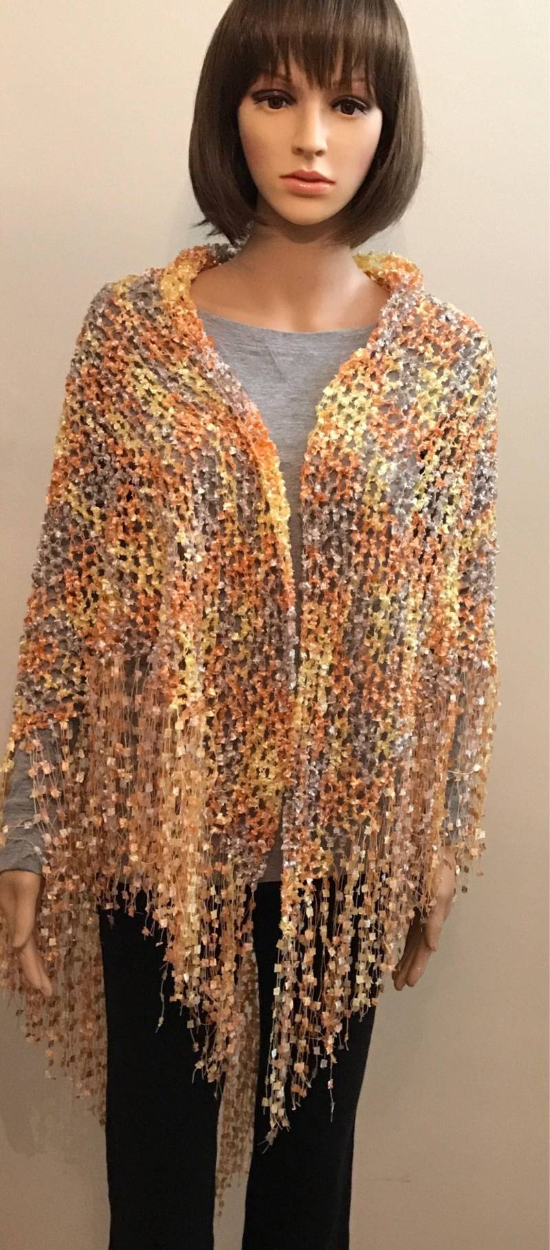 Häkelband Dreieckstuch Hochzeit von DeniseBlack