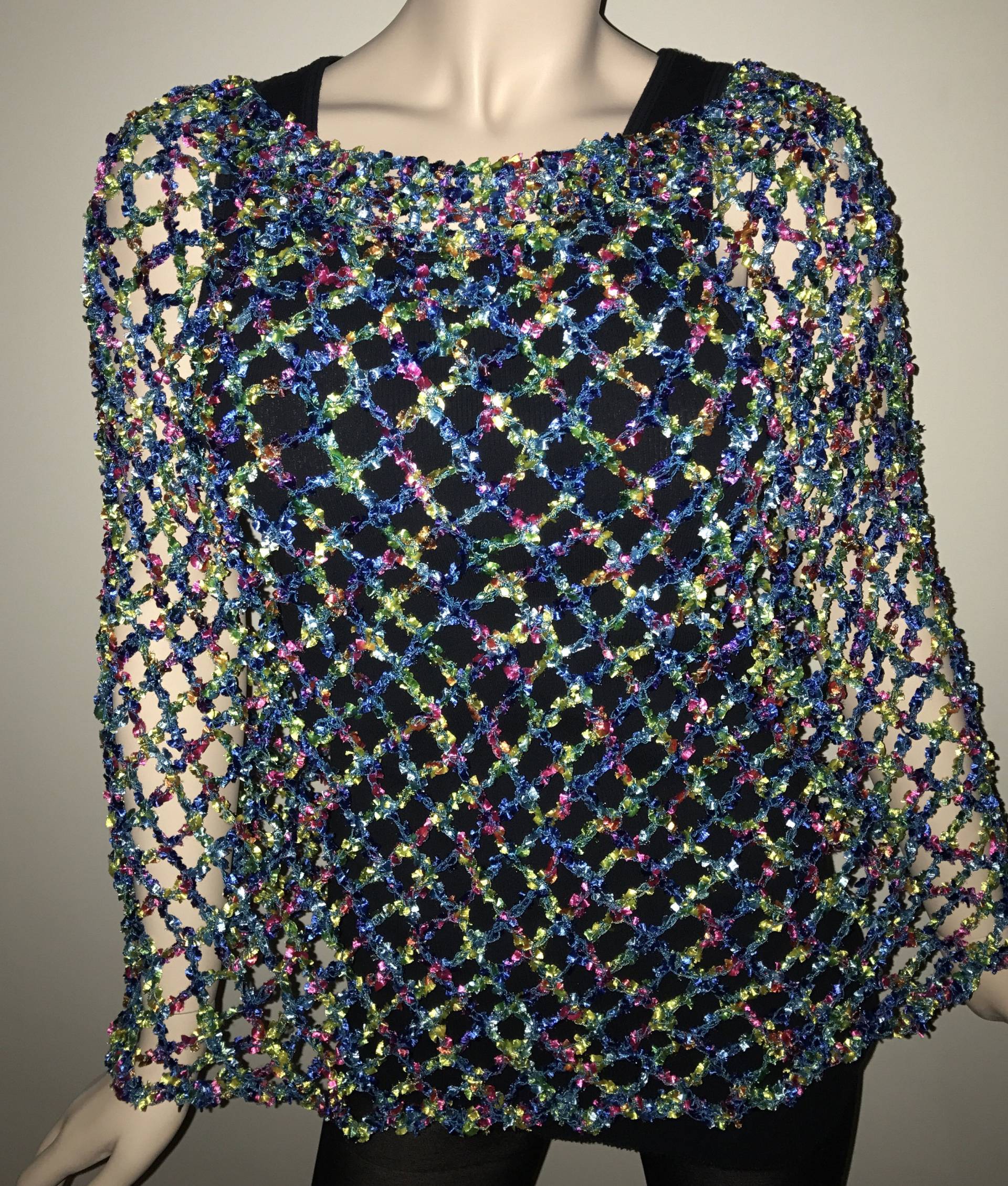 Häkelband Poncho von DeniseBlack