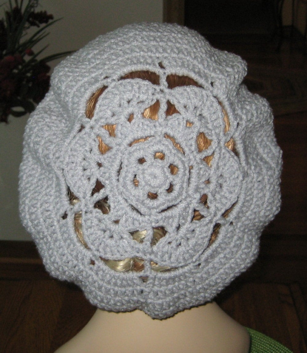 Hellgrau Motiv Baskenmütze Tam von DeniseBlack