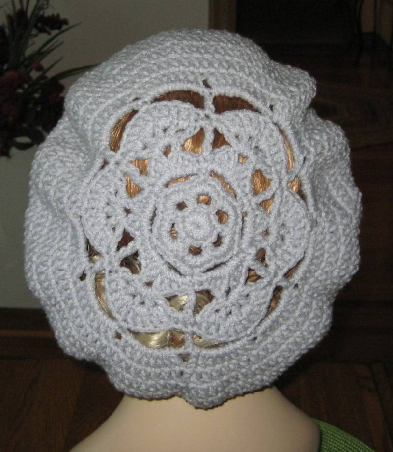 Hellgrau Motiv Baskenmütze Tam von DeniseBlack