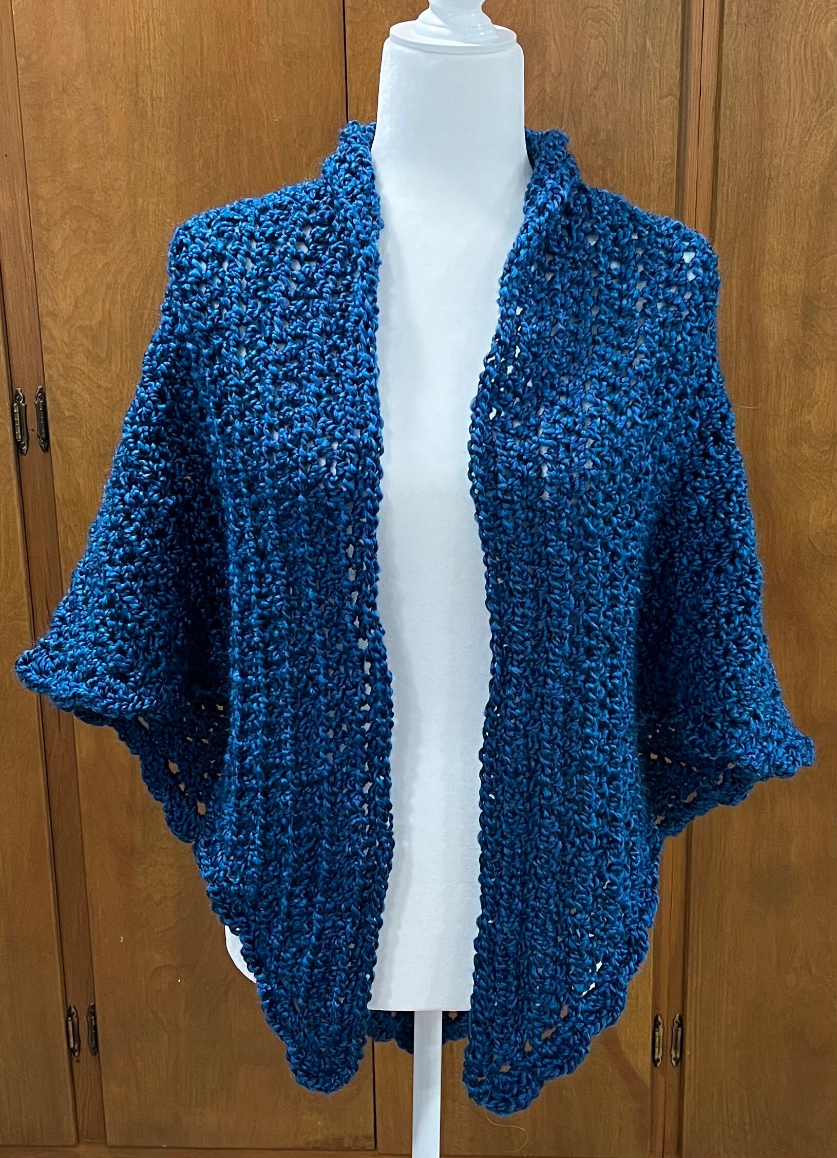 Selbstgesponnener Gebets-Schal Im Montana-Himmel von DeniseBlack