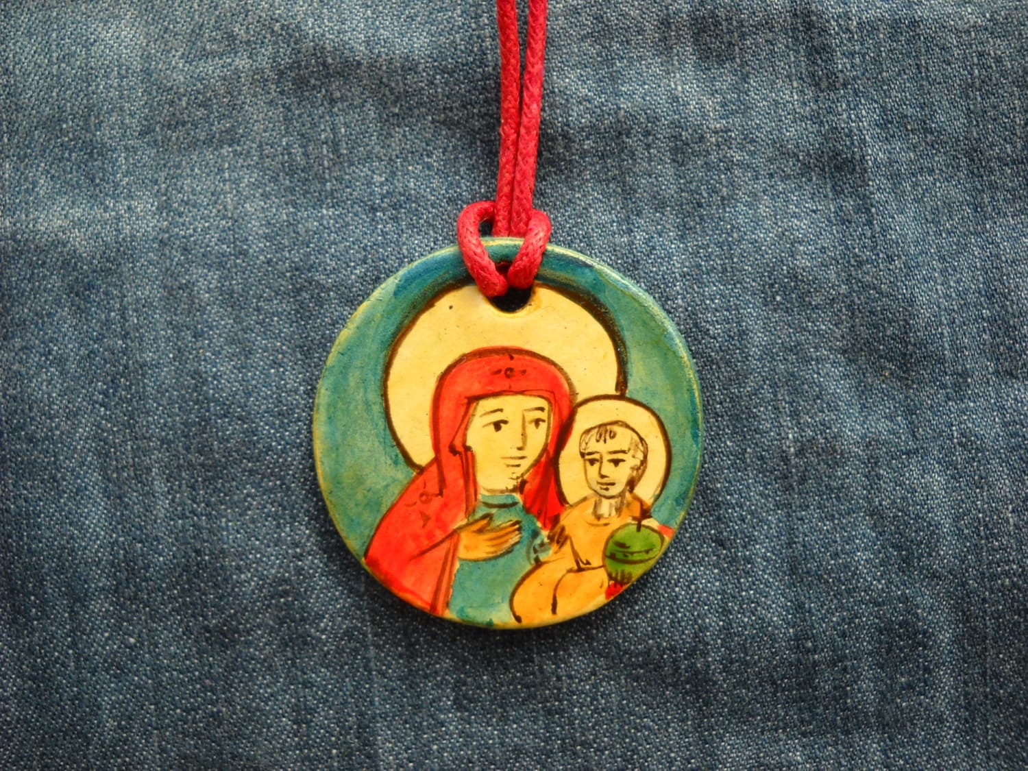 Heilige Mutter Gottes Maria - Mit Jesuskind Heilige Mutter Gottes Maria - Mit Jesuskind von DeniseClemenco
