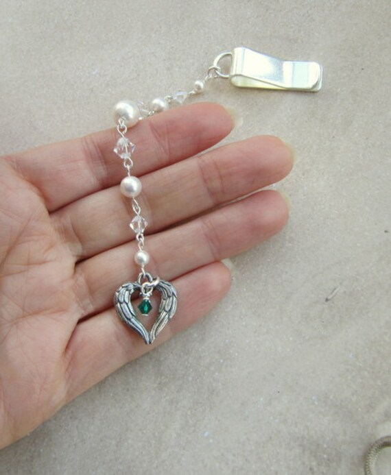 Erinnerungsanhänger Für Blumenstrauß, Blumenstraußanhänger, Brauterinnerung, Hochzeitserinnerung, Verlust Des Geliebten Menschen, Geschenk von DeniseJewelryDesigns