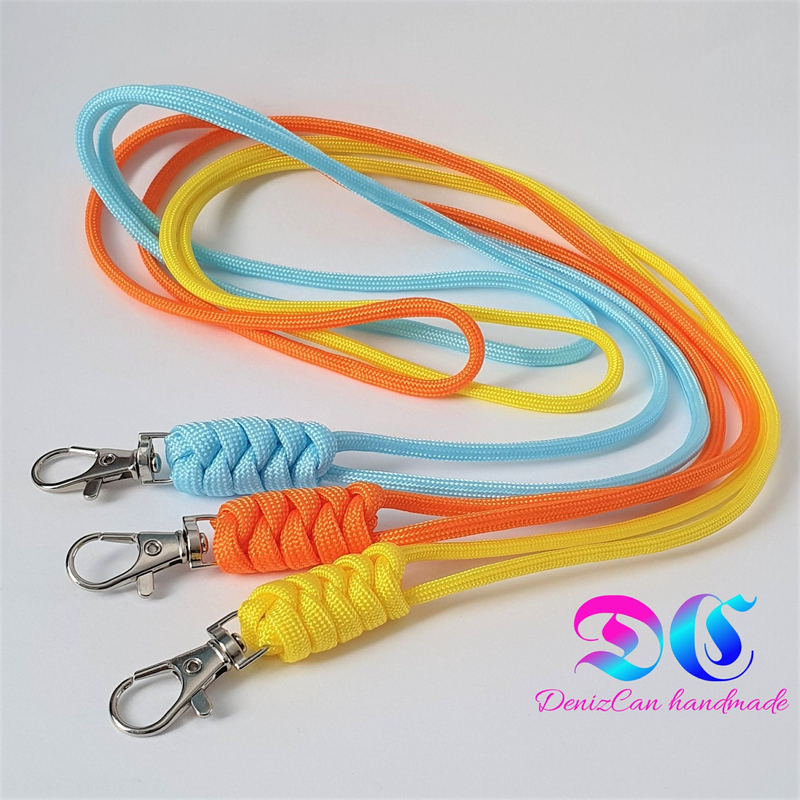 Paracord Schlüsselband/Lanyard Für Ausweis, Id-Karte, Schlüssel Und Mehr Paracord Schlüsselband/Lanyard Für Ausweis, Id-Karte, Schlüssel Und Mehr von DenizCanhandmade