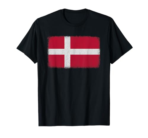 Dänemark-Flagge, Grafik für Männer, Frauen, Kinder T-Shirt von Denmark Flag Graphic Store