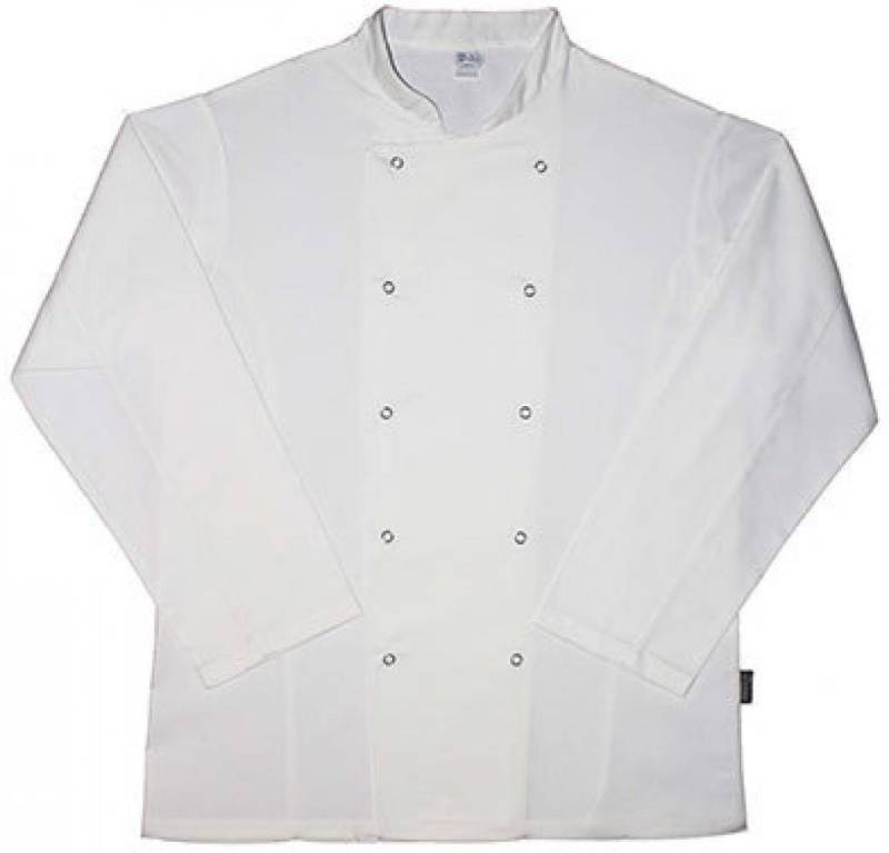 Dennys London Kochjacke Unisex Long Sleeve Chef Jacket XXS bis 4XL von Dennys London