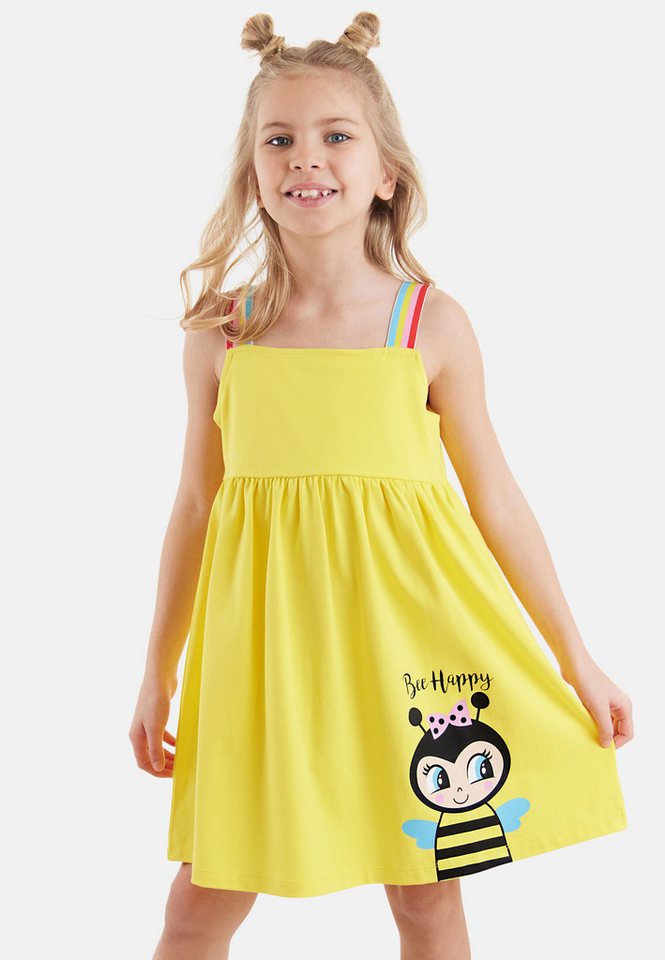 Denokids Sommerkleid Bee Happy (1-tlg) mit Bienen-Aufdruck von Denokids