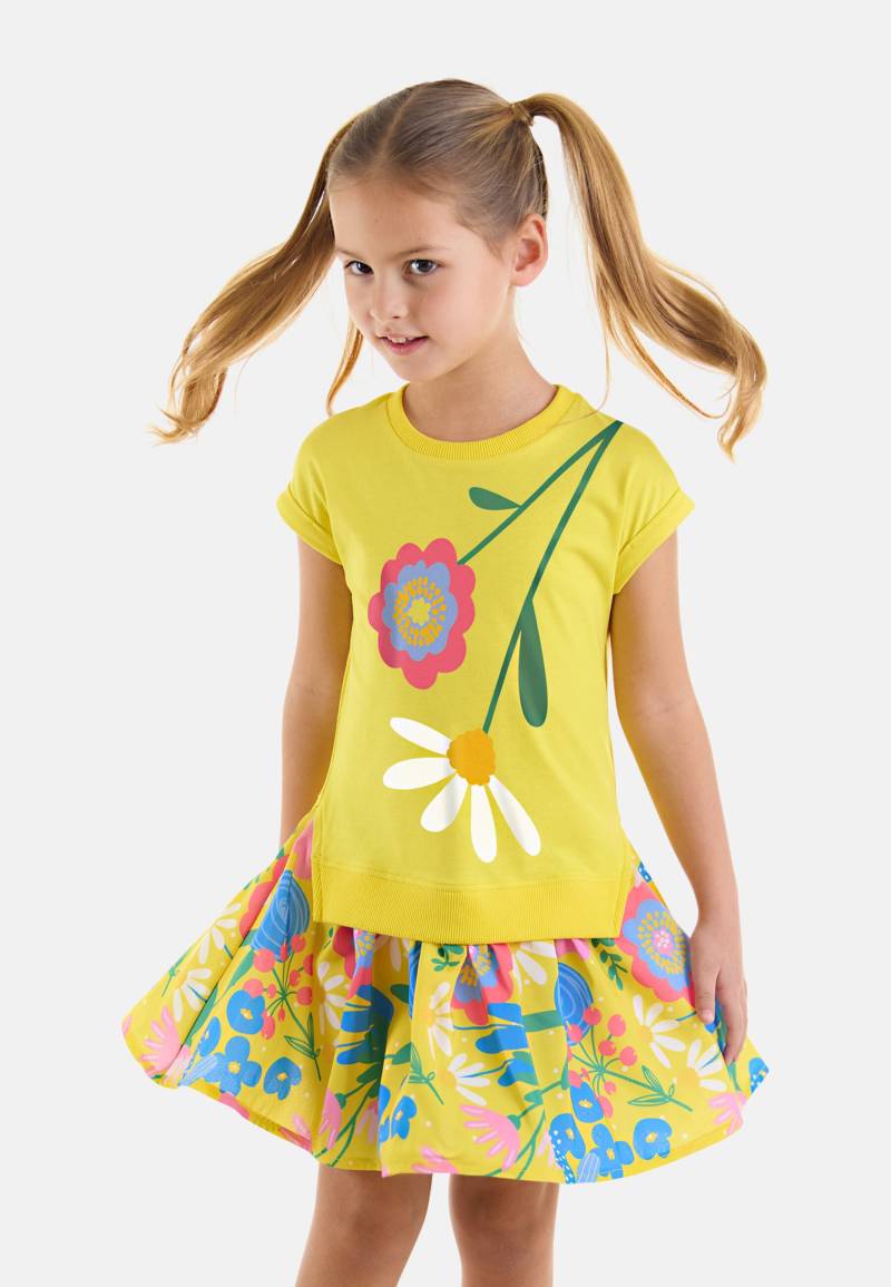 Denokids Sommerkleid "Flower Garden" 1 Stk. tlg. mit Blumen-Aufdruck von Denokids