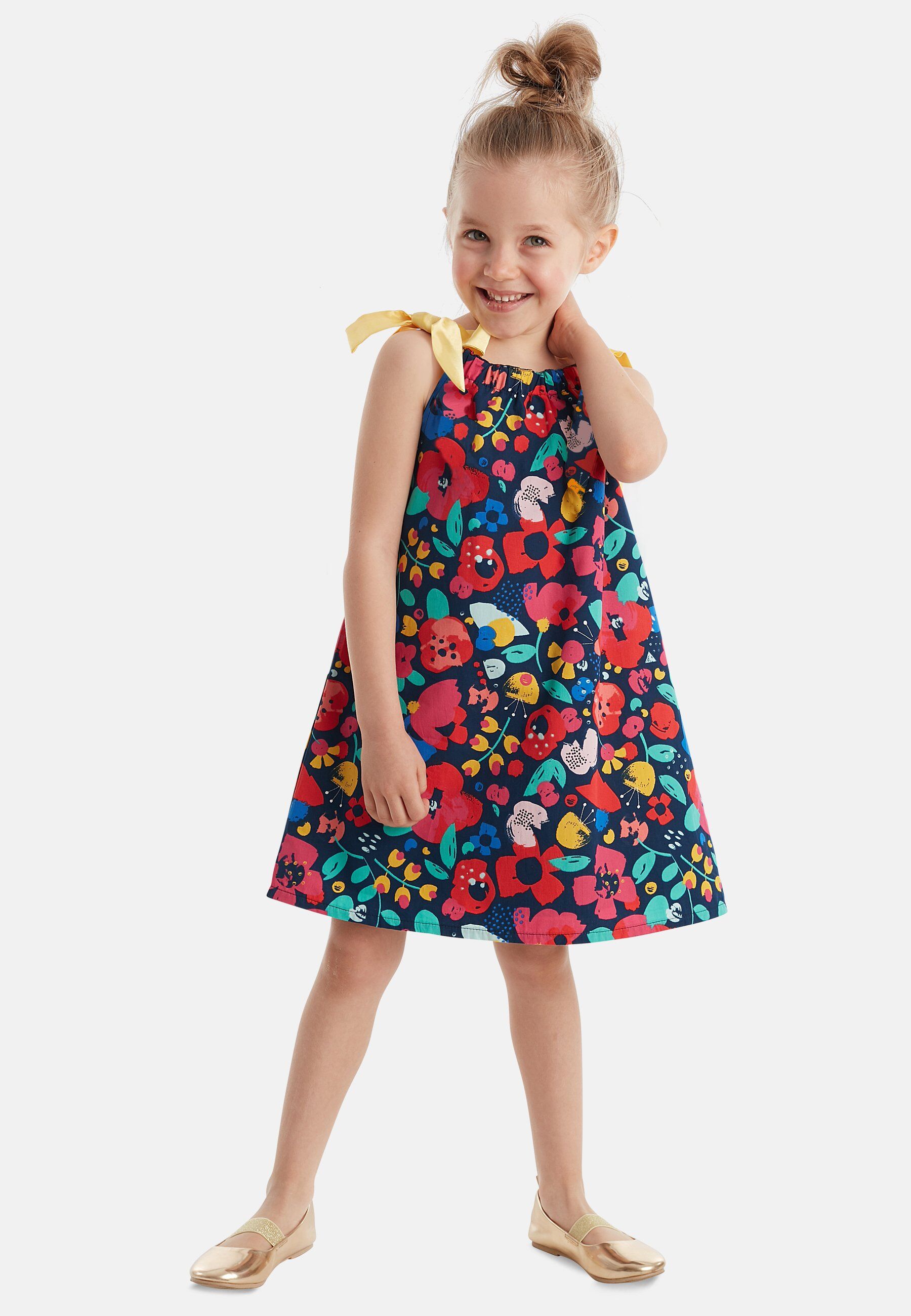 Denokids Sommerkleid "Spring Flowers" 1 Stk. tlg. mit Blumen-Print von Denokids