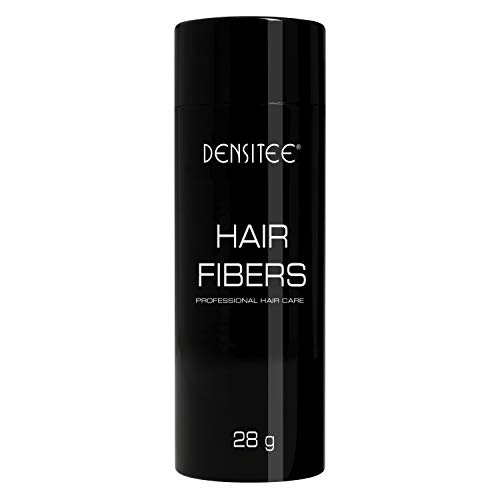 SCHÜTTHAAR STREUHAAR HAARVERDICHTUNG - HAARPUDER DENSITEE® Verdeckt HAARAUSFALL & KAHLHEIT Frauen & Männern mit Soforteffekt 28g Ansatz Retoucher für DICHTERES Haar & VOLUMEN - SCHWARZ von Densitee