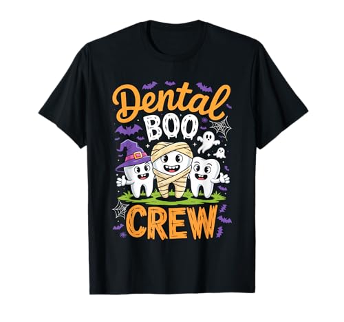 Dental Boo Crew Shirt Lustiges Herren Damen Kinder Halloween Kostüm T-Shirt Dental Boo Crew Shirt Lustiges Herren Damen Kinder Halloween Kostüm T-Shirt von Dental Boo Crew Shirts