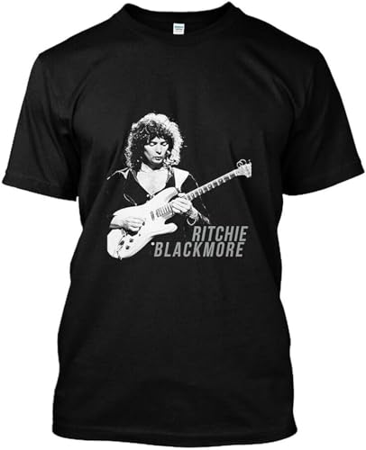 Ritchie Blackmore English Musician Unisex T-Shirt ens Tops Casual Black L von Dental scaler