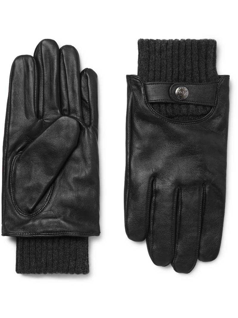 Dents - Buxton Touchscreen Leather Gloves - Men - Black - L von Dents