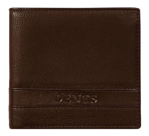 Dents Clyde Herren-Geldbörse, Leder, RFID-blockierend, Dunkelbraun von Dents