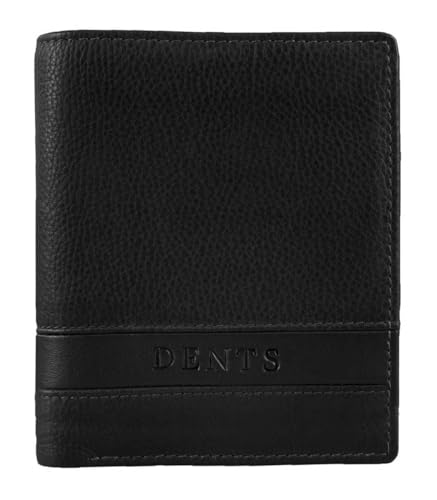 Dents Clyde Herren-Geldbörse, Leder, RFID-blockierend, Schwarz von Dents