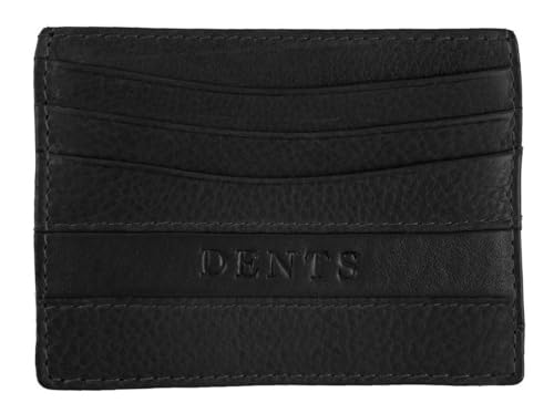 Dents Clyde Herren Kartenhalter aus Leder, RFID-blockierend, Schwarz von Dents