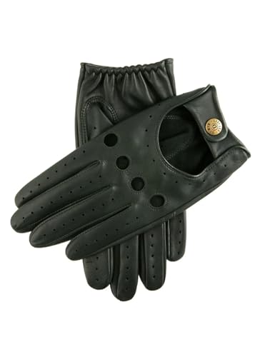 Dents Delta Leather Driving Gloves Medium British Racing Green von Dents