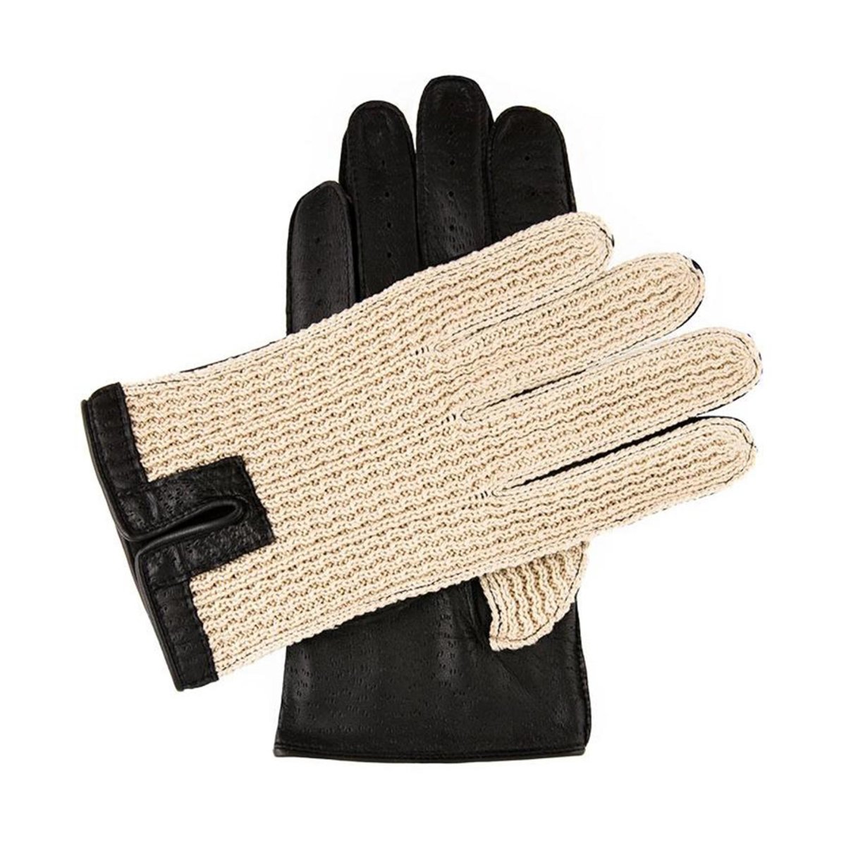 Dents Lancaster Driving Glove Black von Dents