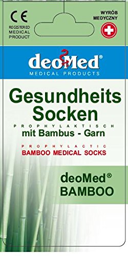 Socken DEOMED BAMBOO-braun-43-46 von DeoMed