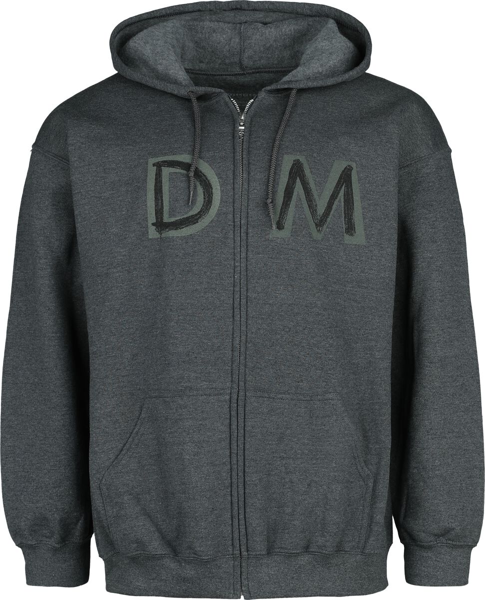 Depeche Mode Kapuzenjacke - DM 23 World Tour - M - für Männer - Größe M - grau  - Lizenziertes Merchandise! von Depeche Mode