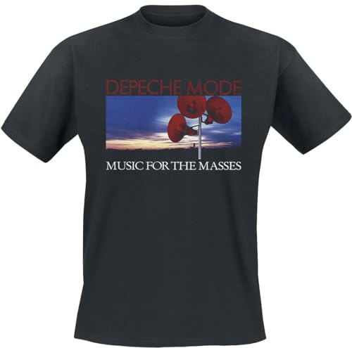 Depeche Mode Music for The Masses Männer T-Shirt schwarz 4XL von Depeche Mode