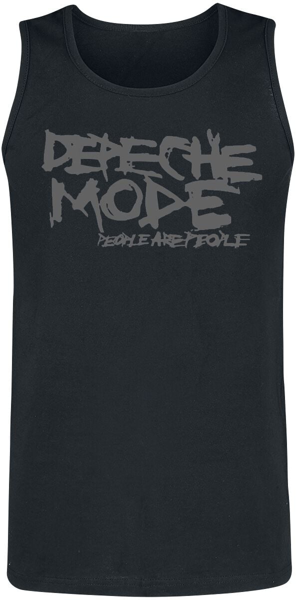 Depeche Mode People Are People Tank-Top schwarz in L von Depeche Mode