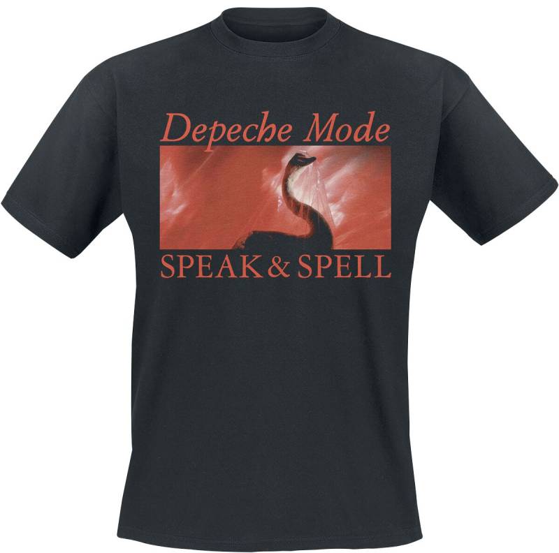 Depeche Mode Speak & spell T-Shirt schwarz in M von Depeche Mode
