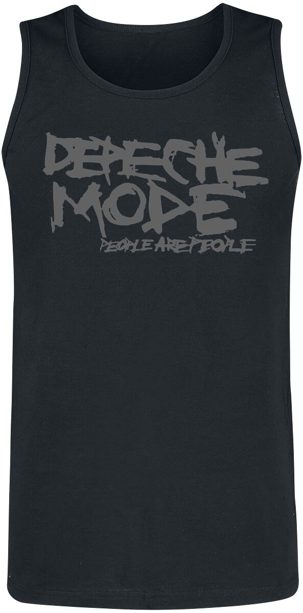 Depeche Mode Tank-Top - People Are People - S bis 3XL - für Männer - Größe 3XL - schwarz  - Lizenziertes Merchandise! von Depeche Mode