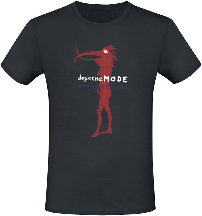 Depeche Mode Walking In My Shoes T-Shirt schwarz in 3XL von Depeche Mode