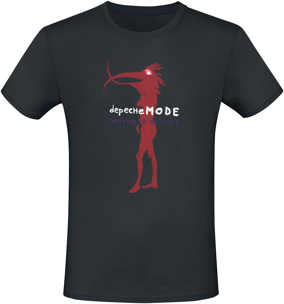 Depeche Mode Walking In My Shoes T-Shirt schwarz in M von Depeche Mode