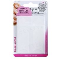 Depend Cosmetic - French Manicure Templates 55 pcs von Depend Cosmetic