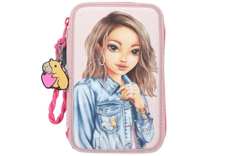 Depesche Geldbörse Depesche 3-Fach Federtasche Capybara pink von Depesche