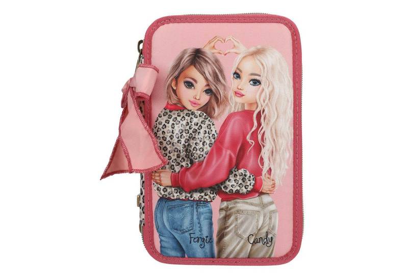 Depesche Geldbörse Depesche 3-Fach Federtasche LEOHEART Rosa von Depesche