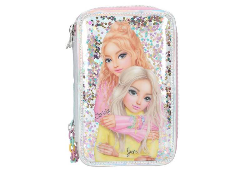 Depesche Geldbörse Depesche 3-Fach Federtasche TOPModel ELECTRIC 10-Silber von Depesche