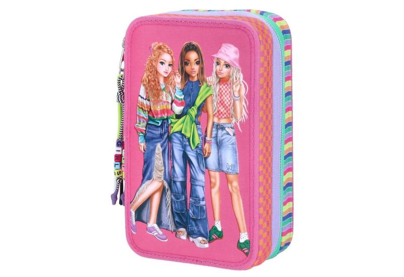 Depesche Geldbörse Depesche 3-Fach Federtasche TOPModel JOY pink von Depesche