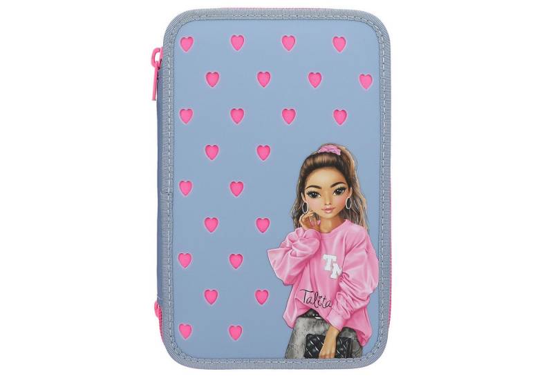 Depesche Geldbörse Depesche 3-Fach Federtasche TOPModel mittelblau von Depesche