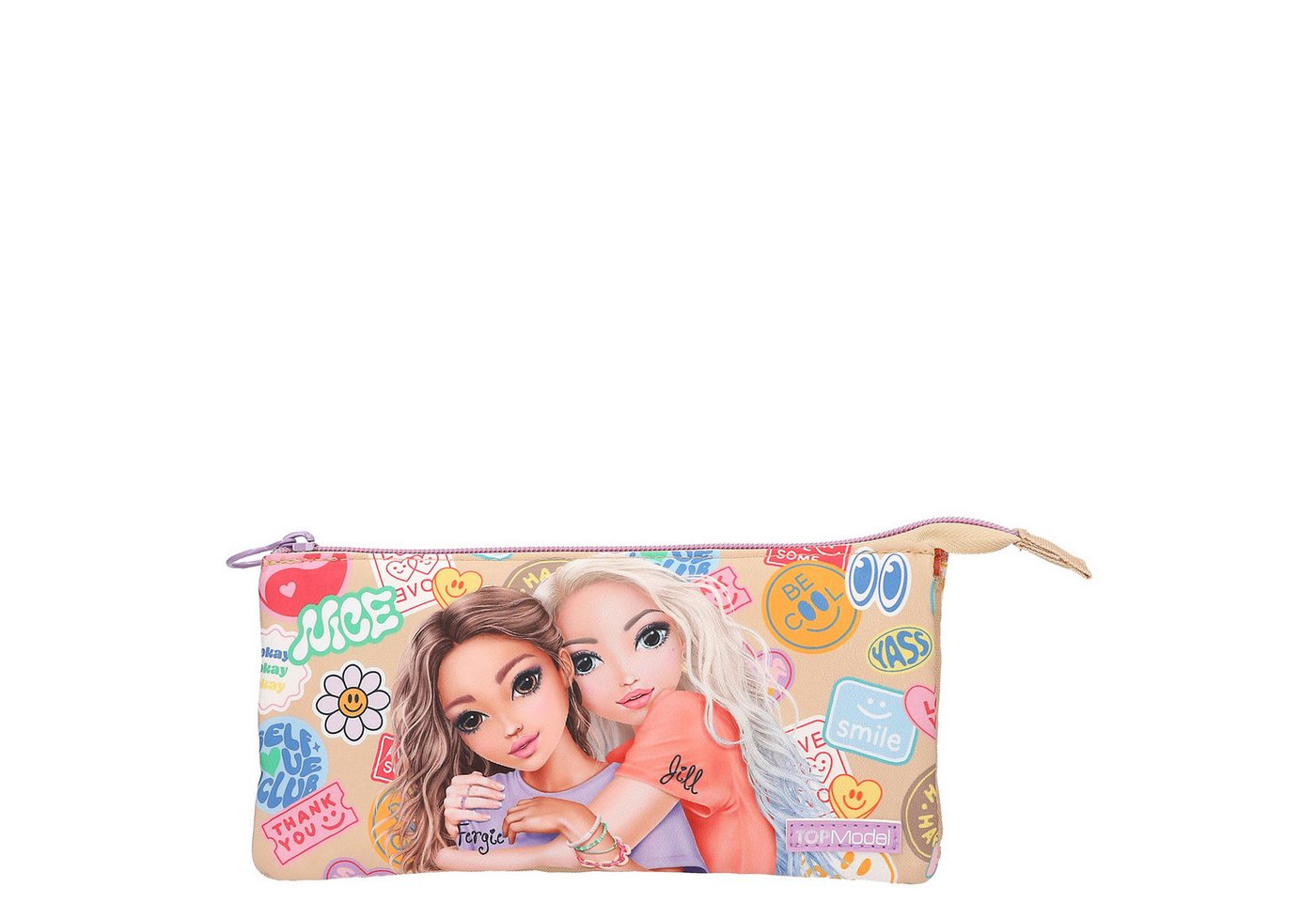 Depesche Geldbörse Depesche Fächerschlamper TOPModel GIRL POWER 26-beige von Depesche