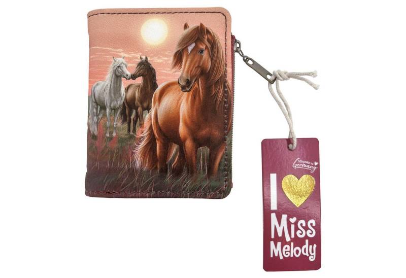 Depesche Geldbörse Depesche Portemonnaie Miss Melody DREAMLAND rot von Depesche