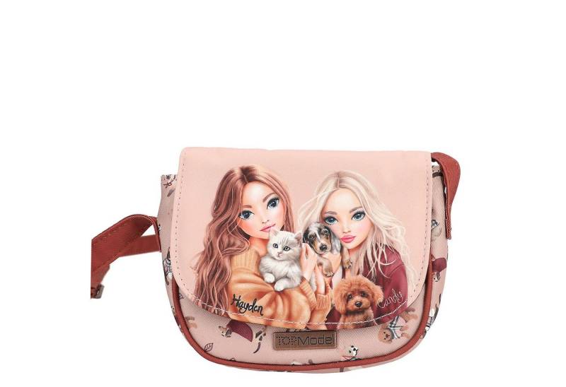 Depesche Geldbörse Depesche Umhängetasche TOPModel FUR EVER FRIENDS Rose und Kupfer von Depesche